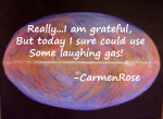 Far Infrared sky grateful laughing gas